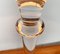 Mid-Century German Tiffany Glass Table Lamp by Ingo Maurer, 1960s, Image 15