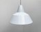 Grande Lampe à Suspension Mid-Century par Emaille Amatur pour Louis Poulsen, Danemark 32