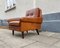 Scandinavian Modern Brown Leather Lounge Chair by Georg Thams, 1960s, Image 3