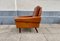 Scandinavian Modern Brown Leather Lounge Chair by Georg Thams, 1960s 5