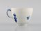 Blue Flower Curved Coffee Service for Eight People from Royal Copenhagen, 1980s, Set of 24 3