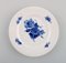 Model Number 10/8092 Blue Flower Braided Cake Plates from Royal Copenhagen, Set of 11 3