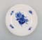 Platos de pastel trenzados con flores azules de Royal Copenhagen. Juego de 11, Imagen 3