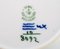 Model Number 10/8092 Blue Flower Braided Cake Plates from Royal Copenhagen, Set of 11, Image 5