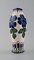 Faience Vase Hand-Painted with Floral Motifs from Alumina, Image 3