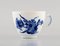 Blue Flower Braided Coffee Cups with Saucers from Royal Copenhagen, 1950s, Set of 6 3