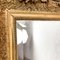 Antiker französischer Napoleon III Spiegel mit vergoldetem Rahmen 7