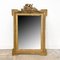 Antiker französischer Napoleon III Spiegel mit vergoldetem Rahmen 1