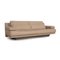 Model 6500 Beige Leather Sofa from Rolf Benz 6