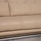 Model 6500 Beige Leather Sofa from Rolf Benz 3