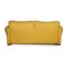 Maralunga Yellow Fabric 2-Seater Sofa from Cassina 11