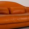 Slow Rider Orange Leather Sofa from Bretz 3
