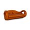 Slow Rider Orange Leather Sofa from Bretz 8
