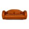 Slow Rider Orange Leather Sofa from Bretz, Image 1