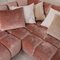 Ocean 7 Sofa mit pinkem Stoffbezug von Bretz 4