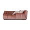 Ocean 7 Sofa mit pinkem Stoffbezug von Bretz 10