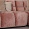 Ocean 7 Sofa mit pinkem Stoffbezug von Bretz 3