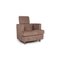 Brown Fabric Lounge Chair from Rolf Benz 1