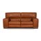 Siena Brown Leather 2-Seater Sofa from Natuzzi 3