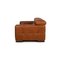 Siena Brown Leather 2-Seater Sofa from Natuzzi 10