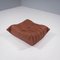Brown Leather Modular Togo Sofa by Michel Ducaroy for Ligne Roset, Set of 4 14
