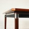 T97 Teak Veneer, Beech & Metal Table by Eugenio Gerli for Tecno, 1960s 8