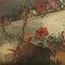 Dipinto celebrativo con fiori, olio su tela, Immagine 4