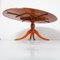 Oval Rectangle Mahogany Table from Heldense, Image 7