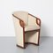 Italian Chair in Cream Leather 1