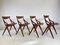 Model 71 Chairs by Arne Hovmand Olsen for Mogens Kold, Set of 4 11