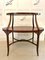 Antique Victorian Mahogany Inlaid Two-Tier Etagere, Image 6