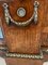 Crédence Victorienne Antique en Noyer avec Grandes Plaques en Bois de Wedg 15