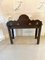 Antique Victorian Carved Oak Side Table 3