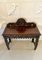 Antique Victorian Carved Oak Side Table, Image 5