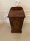 Antique Victorian Burr Walnut Bedside Cabinet or Nightstand 6