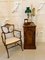 Antique Victorian Burr Walnut Bedside Cabinet or Nightstand, Image 2