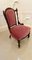 19th Century Victorian Carved Walnut Lady's Chair 2