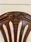 Antique Victorian Carved Mahogany Dining Chairs, Set of 6 12