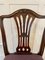 Antique Victorian Carved Mahogany Dining Chairs, Set of 6 8