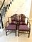 Antique Victorian Carved Mahogany Dining Chairs, Set of 6, Image 3