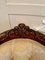 Antique Victorian Carved Walnut Lady's Chair, Image 4