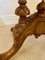 Antiker viktorianischer Tisch aus Wurzel- & Nussholz mit Intarsien 6