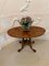 Antiker viktorianischer Tisch aus Wurzel- & Nussholz mit Intarsien 5