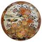 Large Antique Hand Painted Kutani Shallow Bowl by Shozo, Image 1