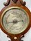 Antikes viktorianisches Barometer aus geschnitztem Nussholz 8