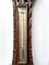 Barómetro victoriano antiguo de madera nudosa de nogal, Imagen 6