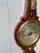 Antikes viktorianisches Barometer aus geschnitztem Nussholz 7