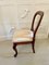 Antique Victorian Mahogany Dining Chairs, Set of 4 5