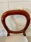 Antique Victorian Mahogany Dining Chairs, Set of 4 6