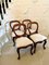 Antique Victorian Mahogany Dining Chairs, Set of 4, Image 2